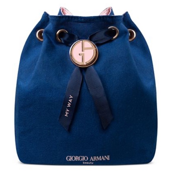 armani cosmetic bag